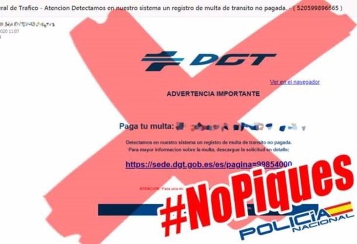 La Policía Nacional alerta de la estafa por la que se hacen pasar por funcionarios de la Dirección General de Tráfico