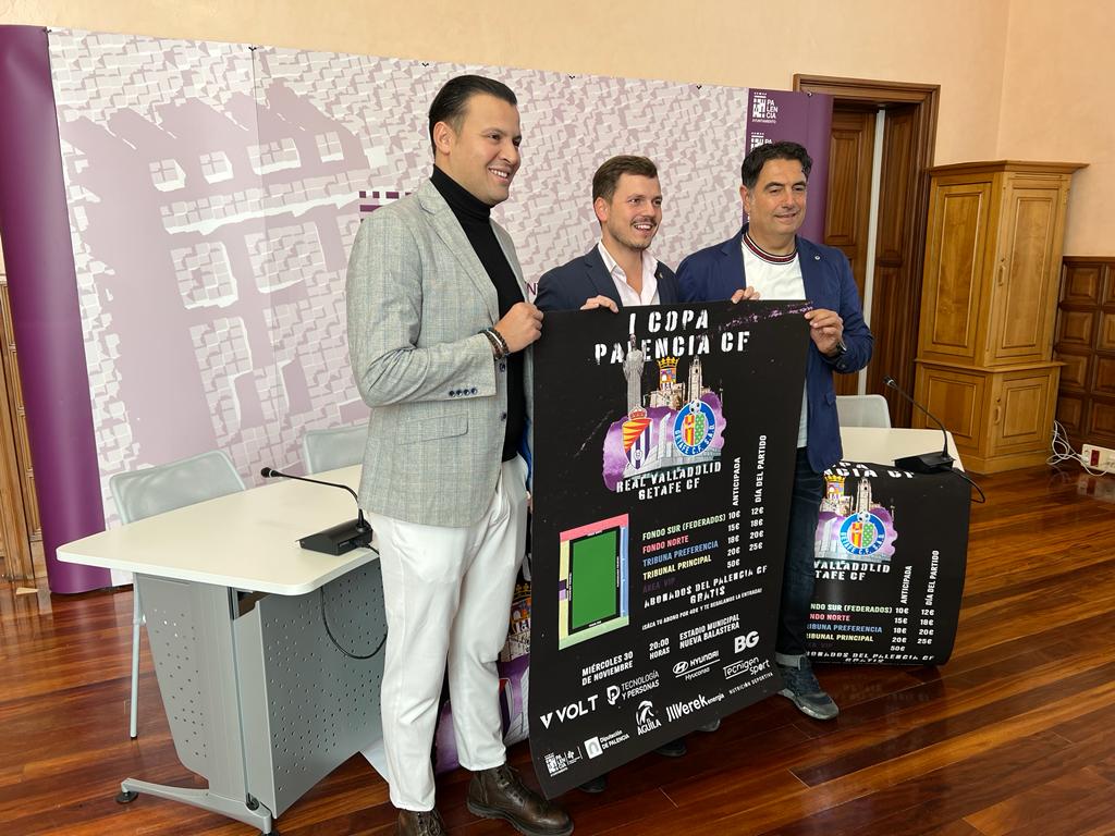 Presentación de la I Copa Palencia CF