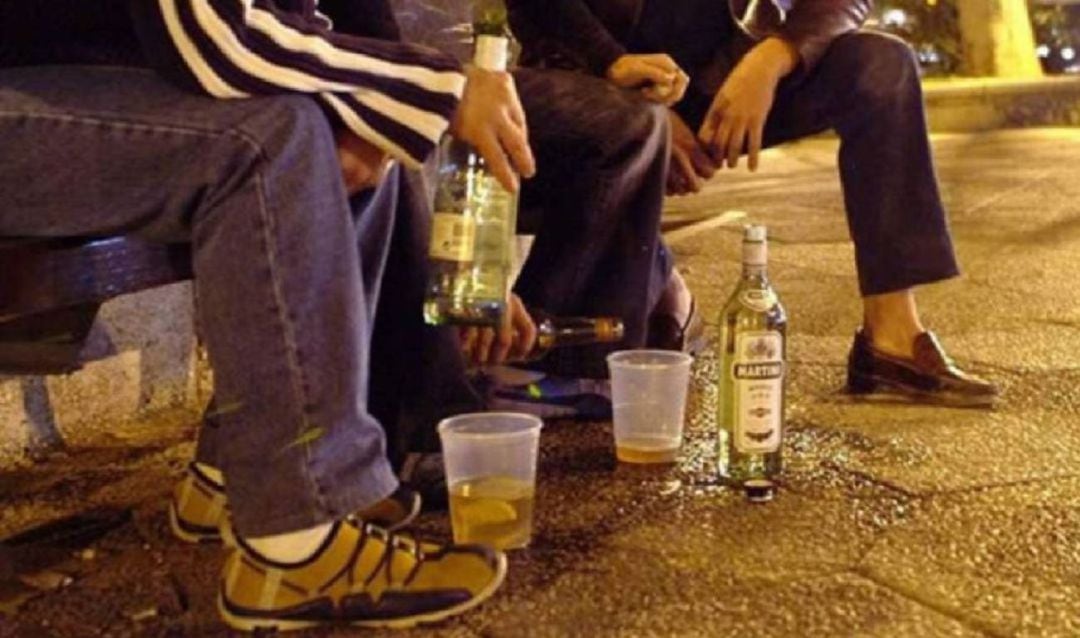 Imagen de un botellón