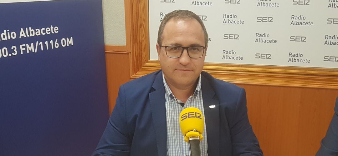 Delfín Córcoles, en Radio Albacete