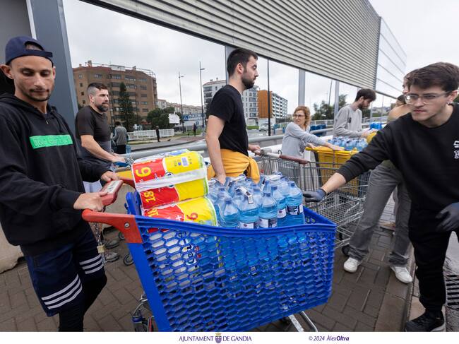 Recogida de alimentos en Gandia