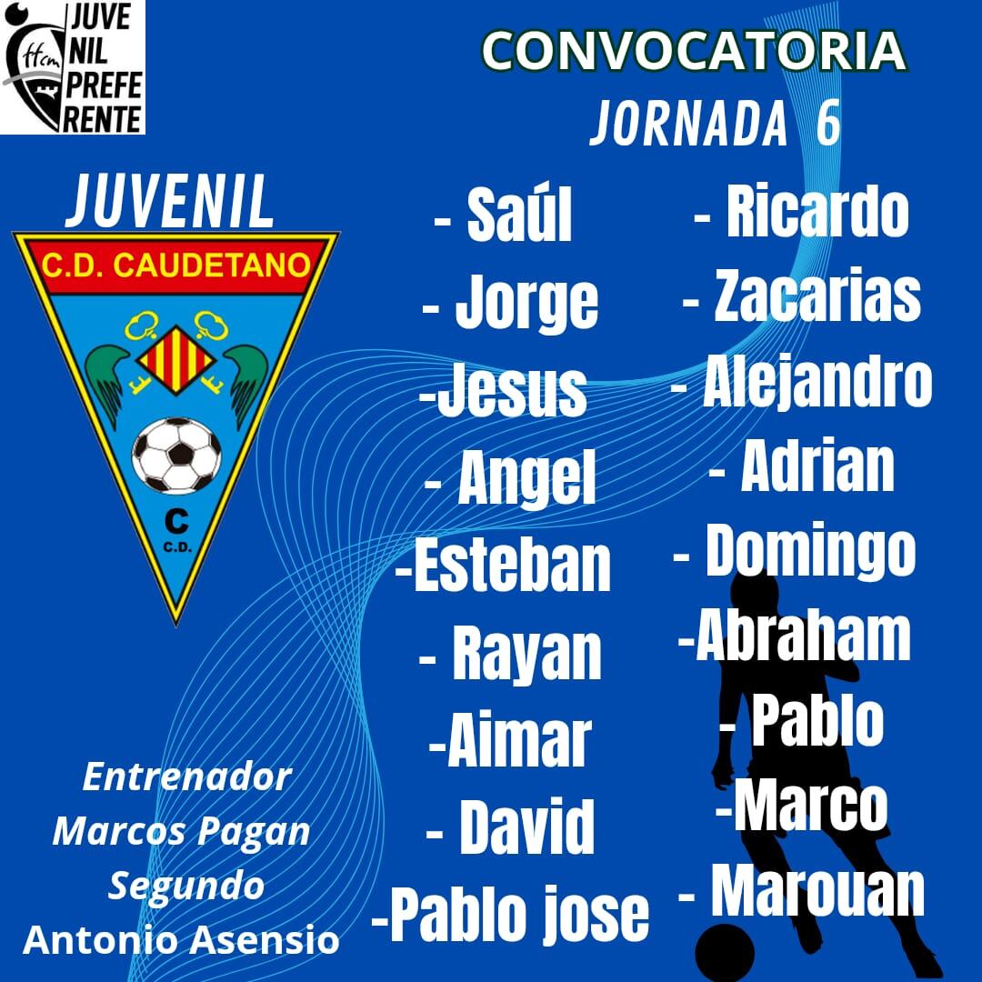 Convocatoria del juvenil