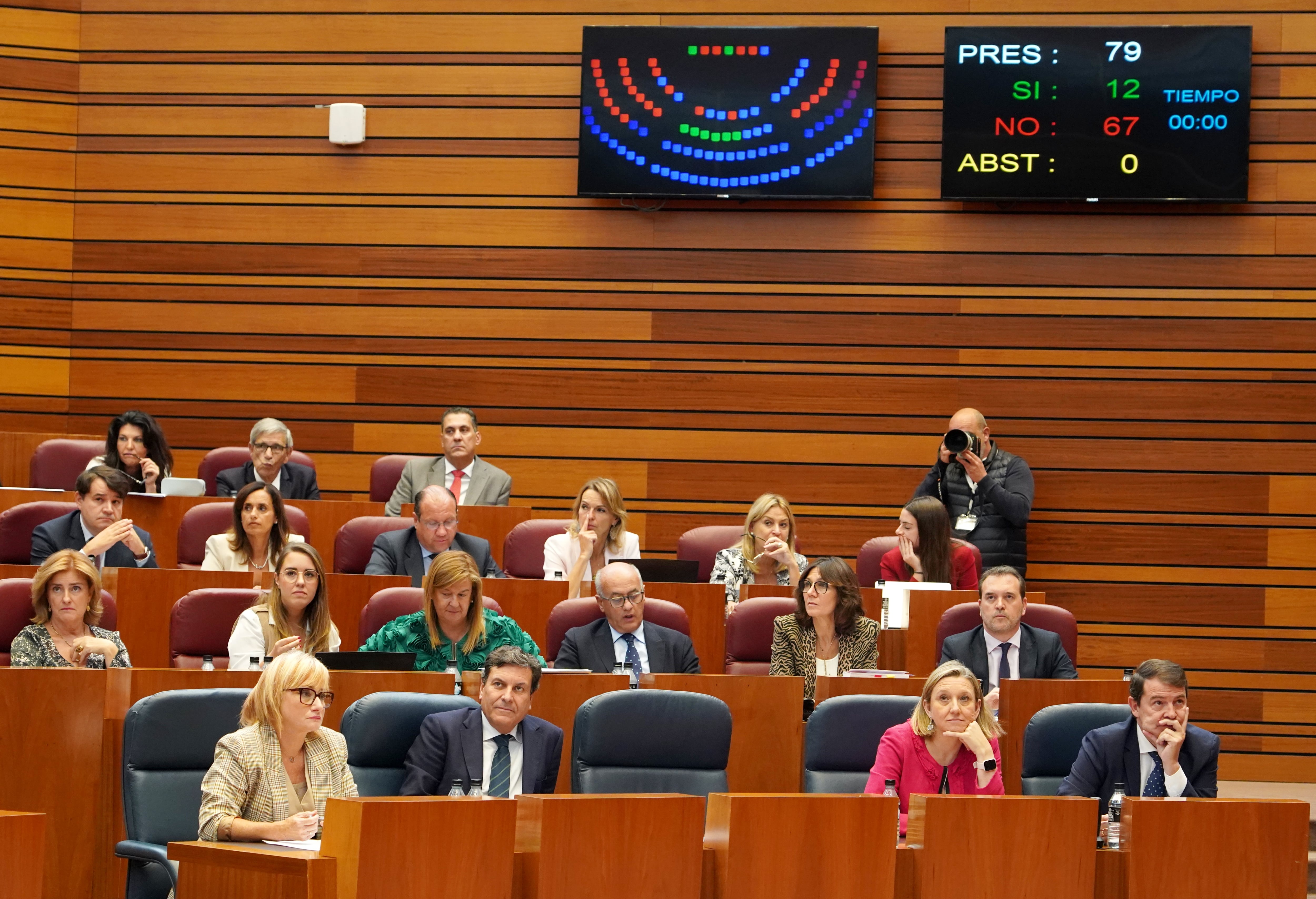 El pleno de las Cortes de Castilla y León rechaza la toma en consideración de la Ley de Concordia