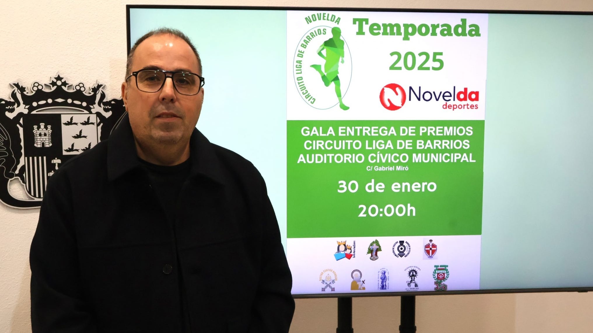 Carlos Vizcaíno, edil de Deportes de Novelda