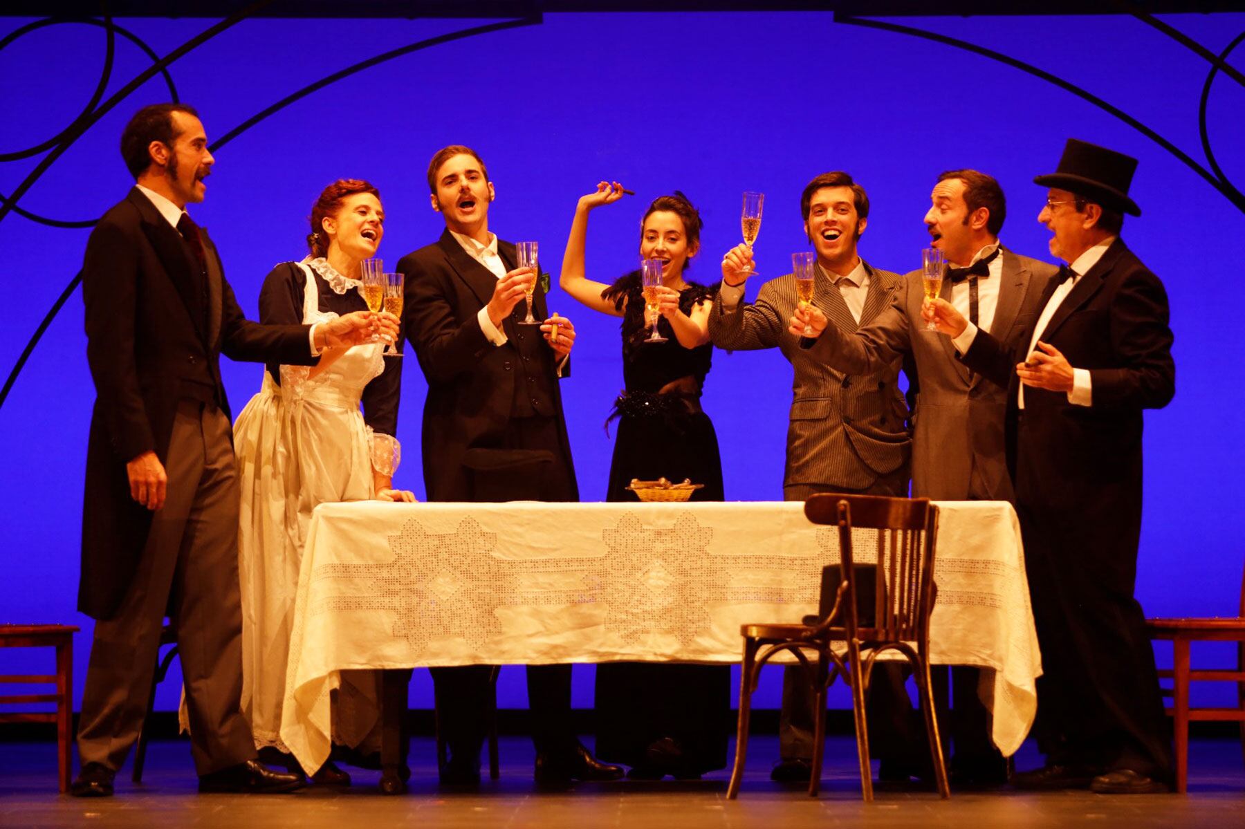 Una de les escenes de 'Júlia' en la seua adaptació teatral