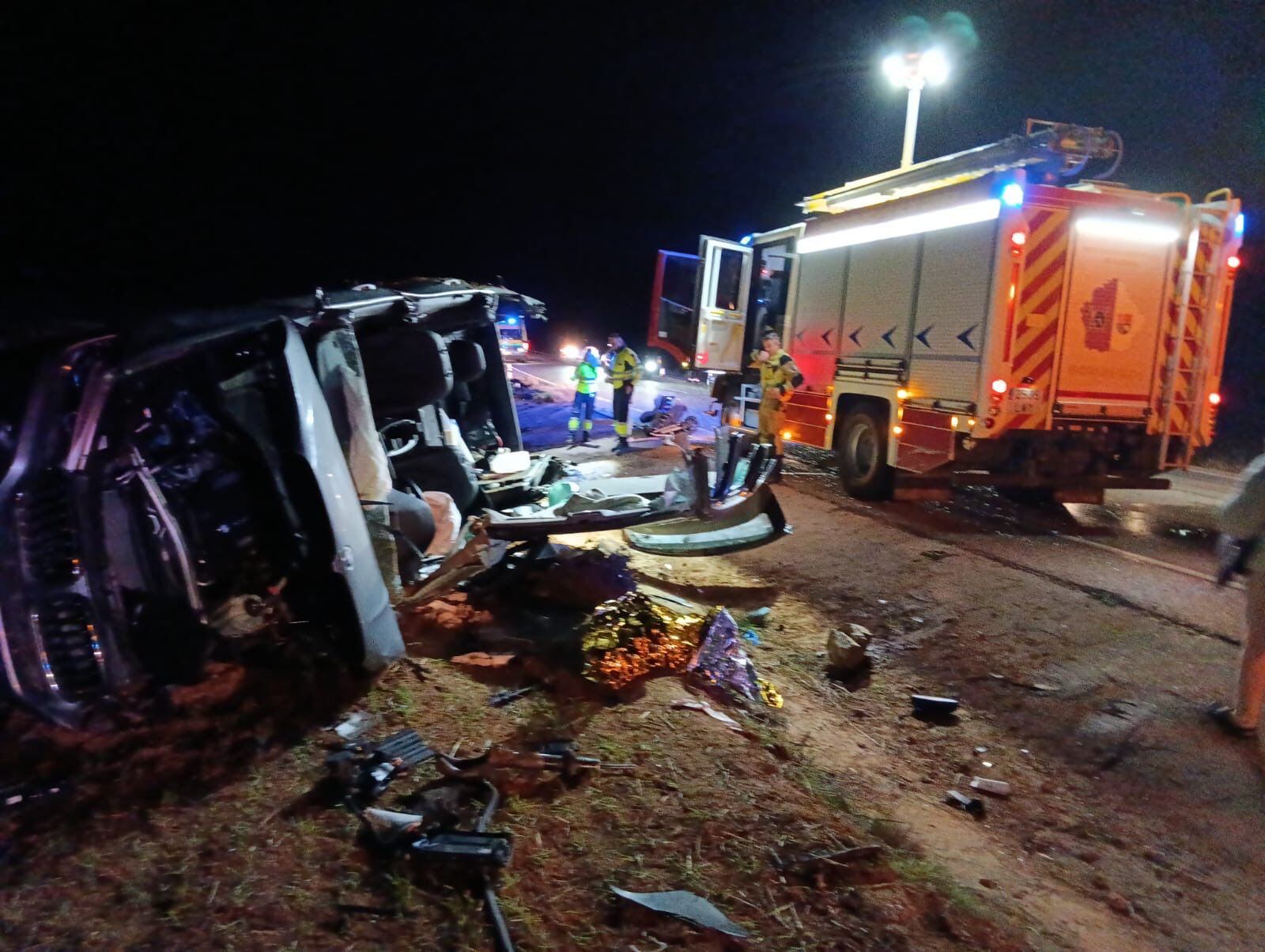 Accidente de tráfico CM220 km 61