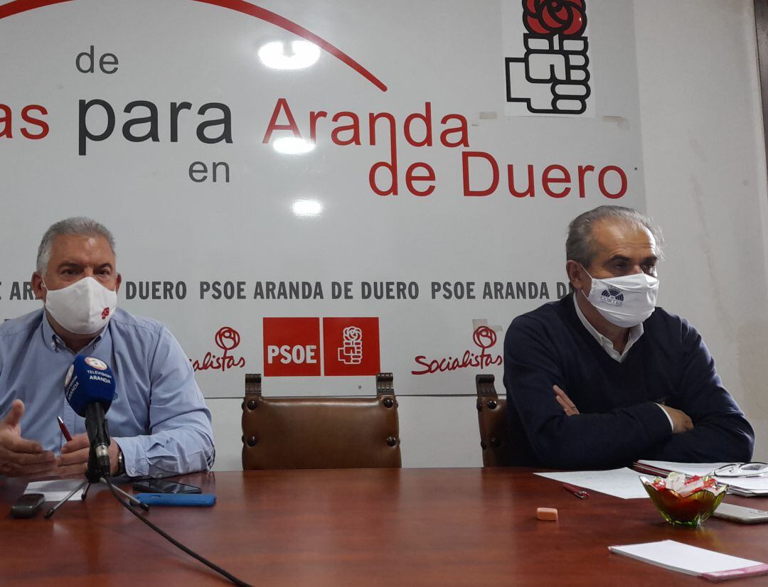 Ildefonso y Briones, en rueda de prensa