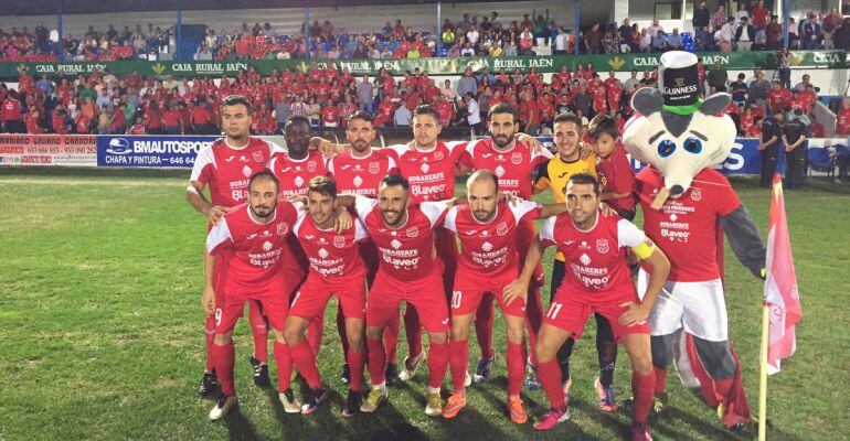 Once inicial del CD Torreperogil en un partido de la campaña que acaba de terminar.