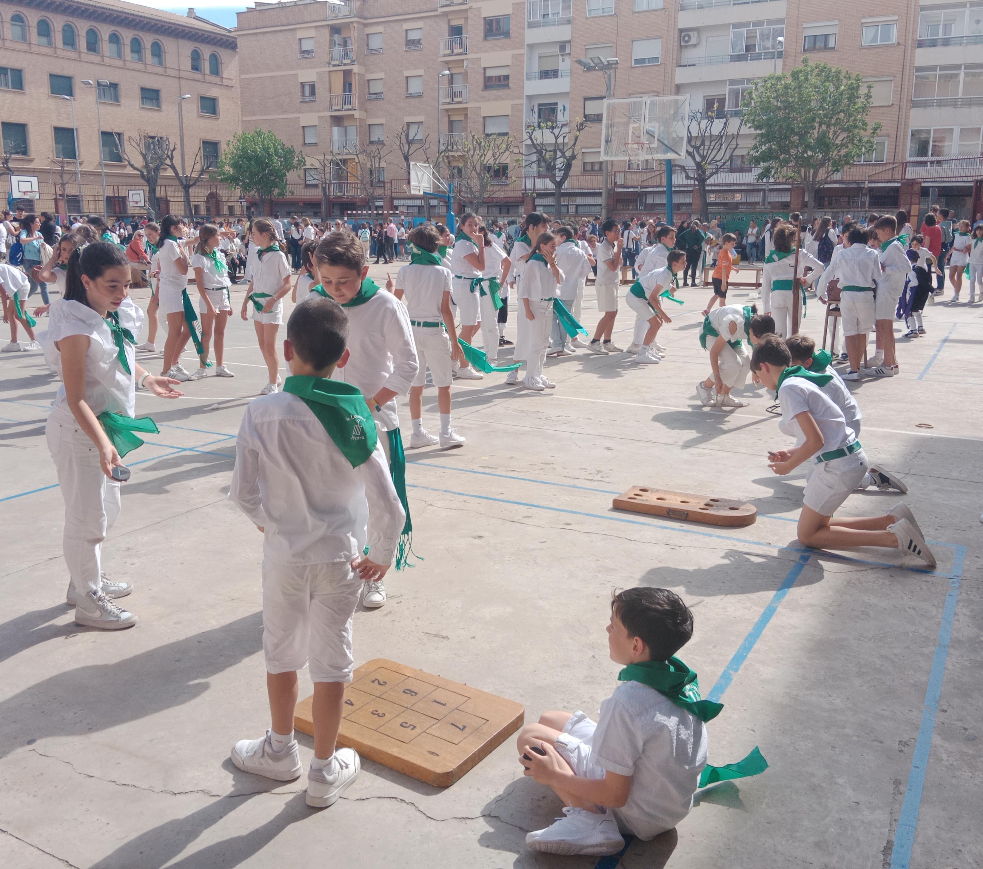 Los alumnos de San Viator fueron protagonistas de la jornada