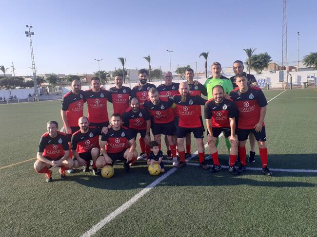 Selección del Bajo Andarax, equipo campeón del torneo.