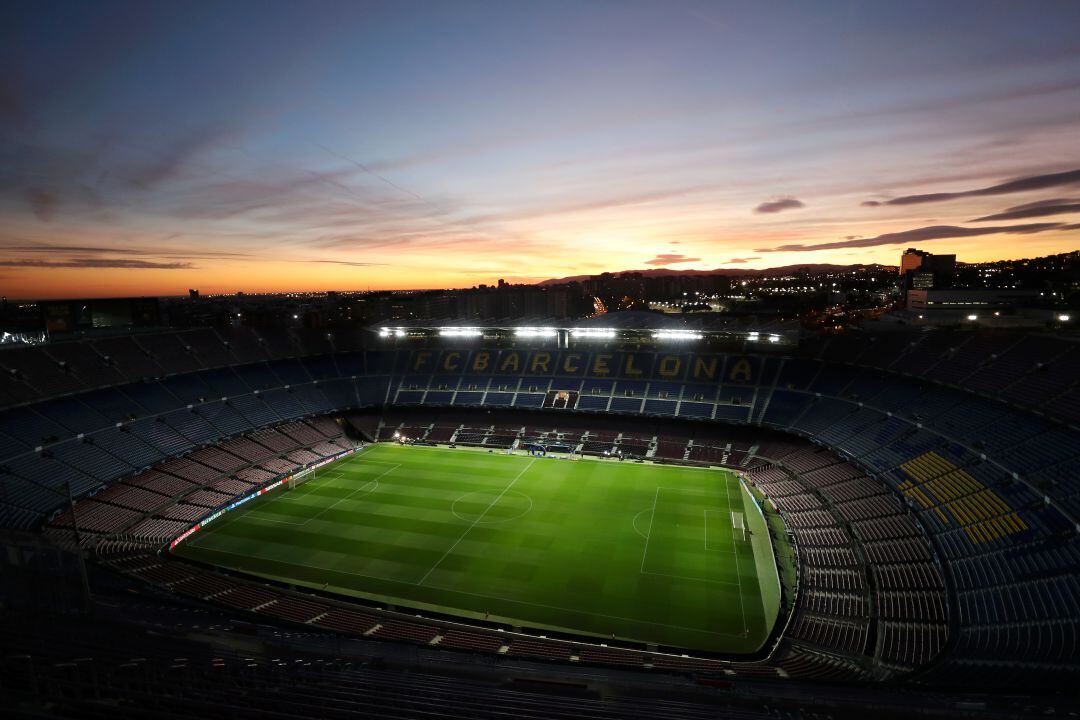 Foto de archivo del Camp Nou. 