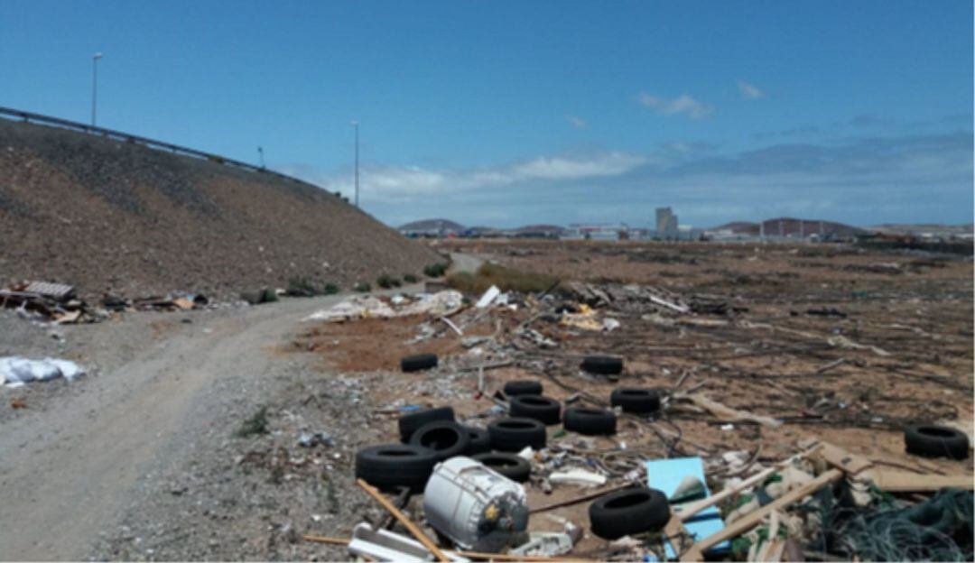 Basura retirada por el Cabildo de Gran Canaria