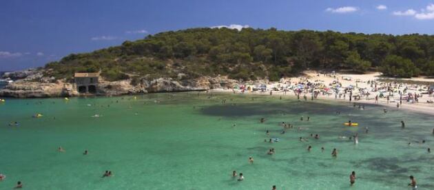 Playa de S'Amarador (Santanyí).