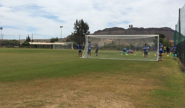 Entrenamiento del día en Fontcalent