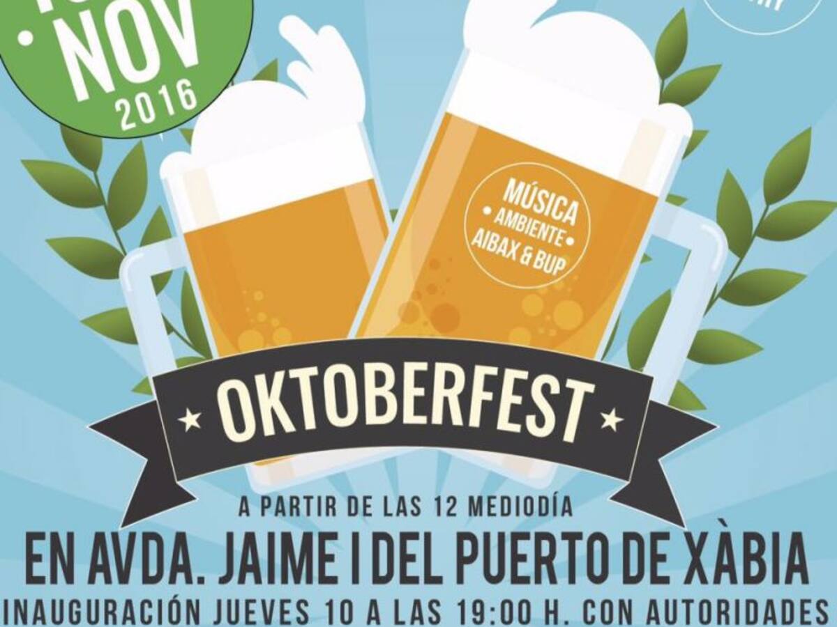 Xàbia celebra su primera Oktoberfest