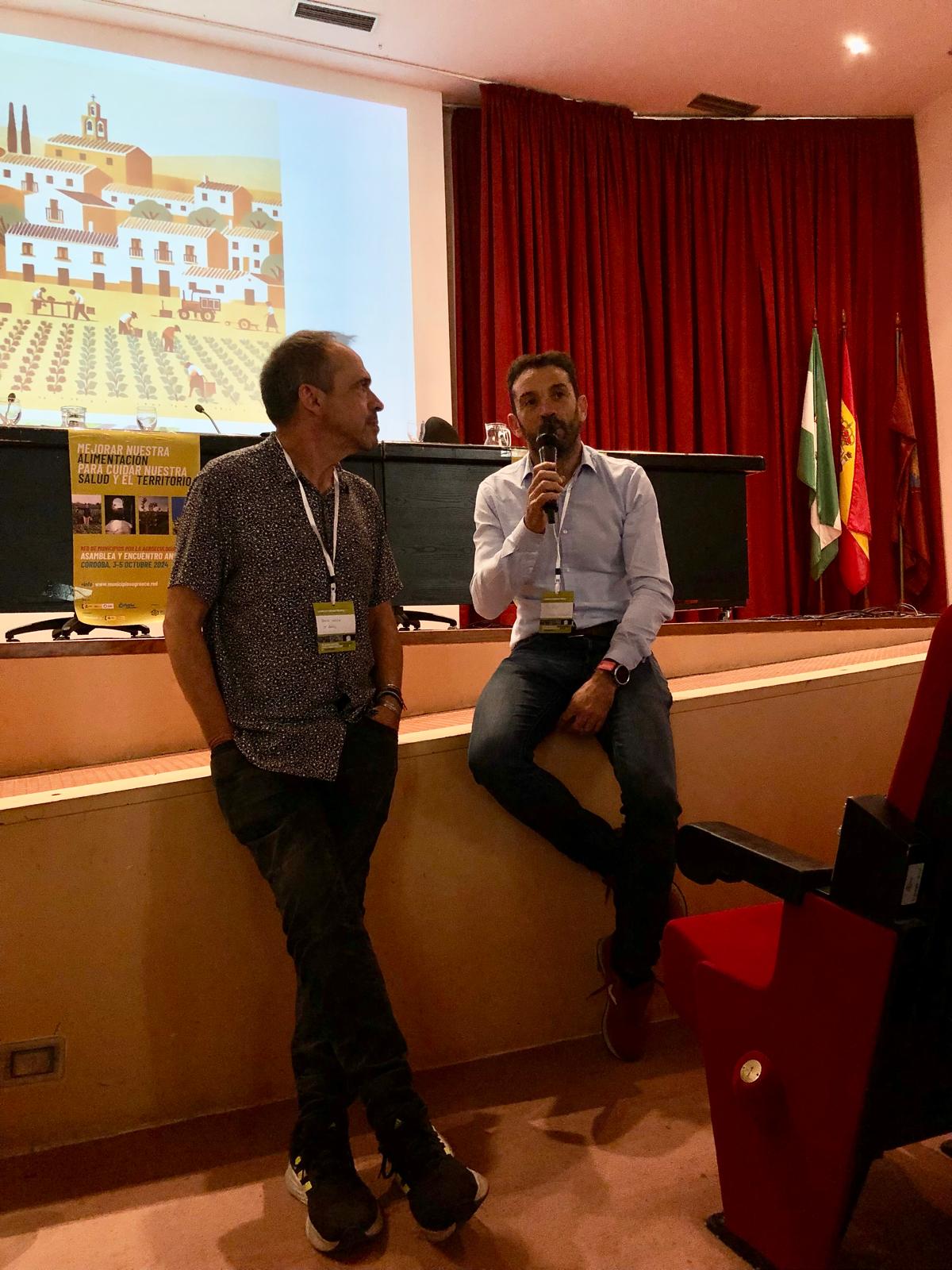 Enrique Pueyo en una intervención en la reunión anual