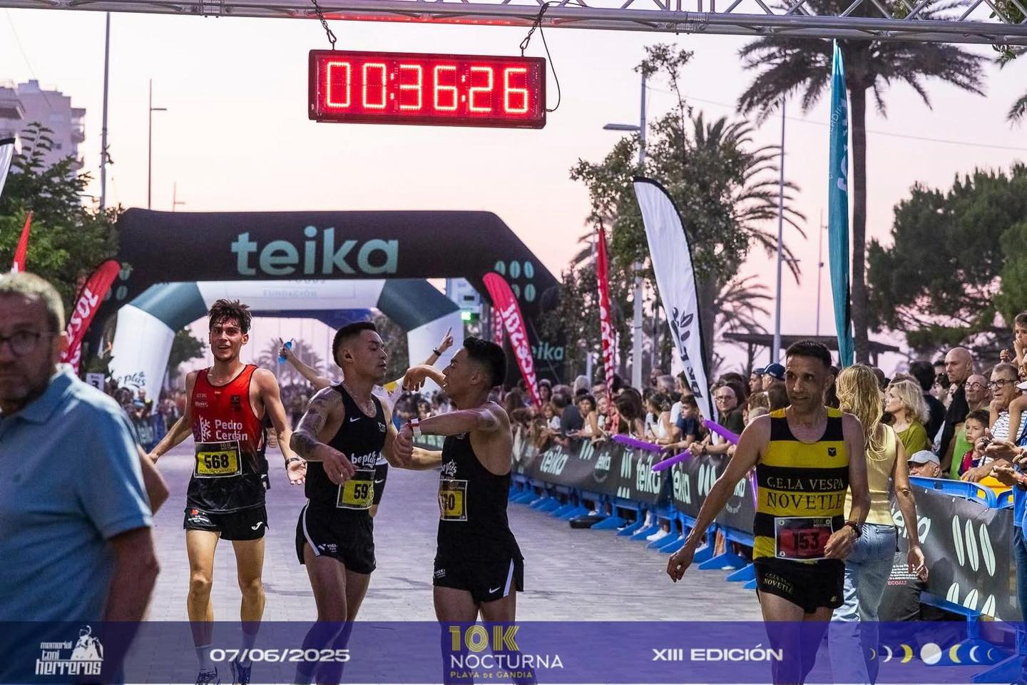 Momento de la competición