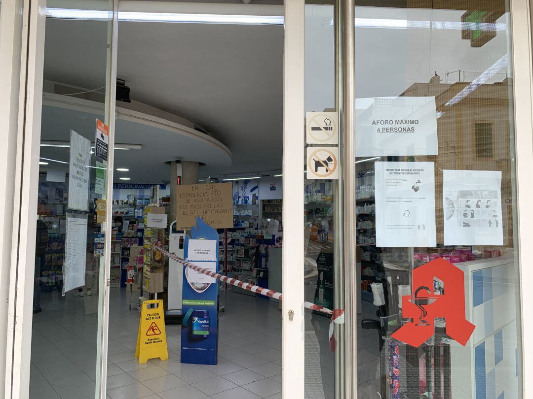 Imagen de archivo de una farmacia de la isla