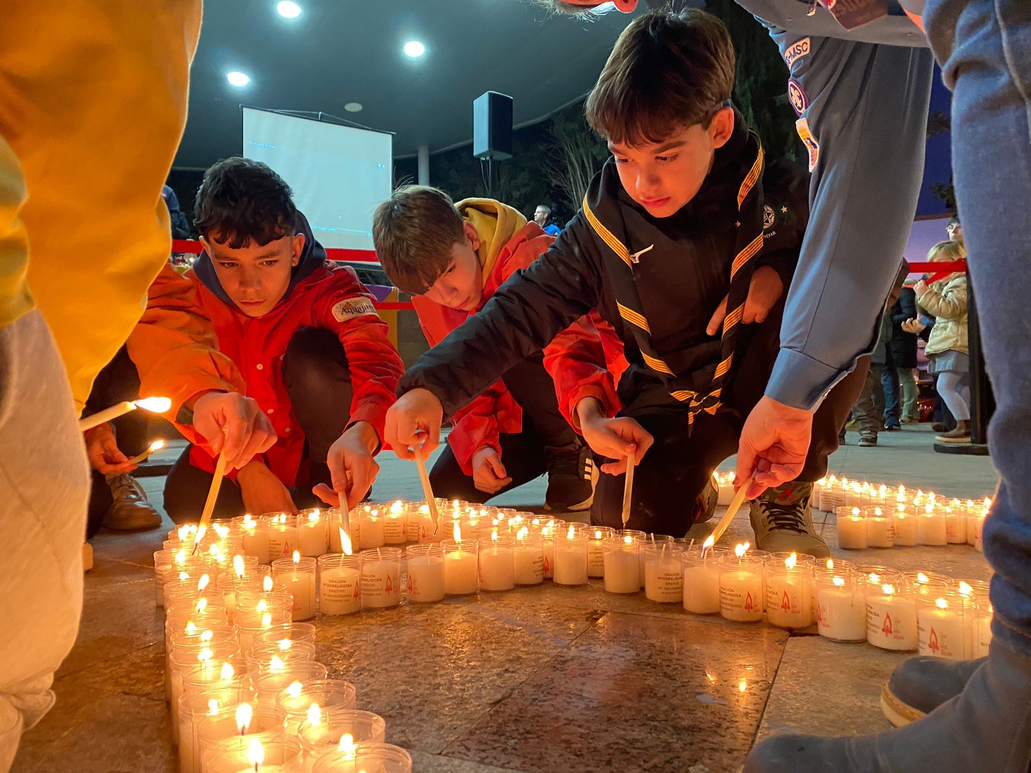 25 ORACIÓN INTERRELIGIOSA POR LA PAZ en Binéfar.