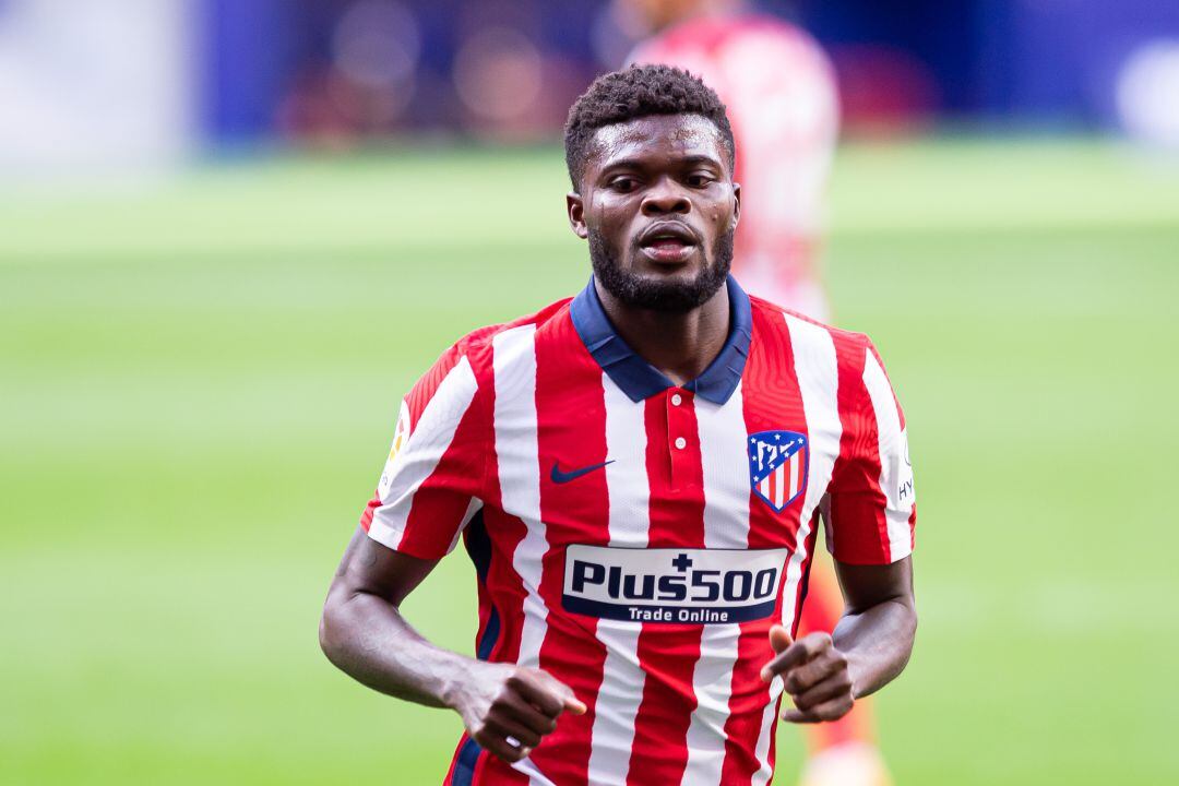 Thomas Partey, frente al Villarreal