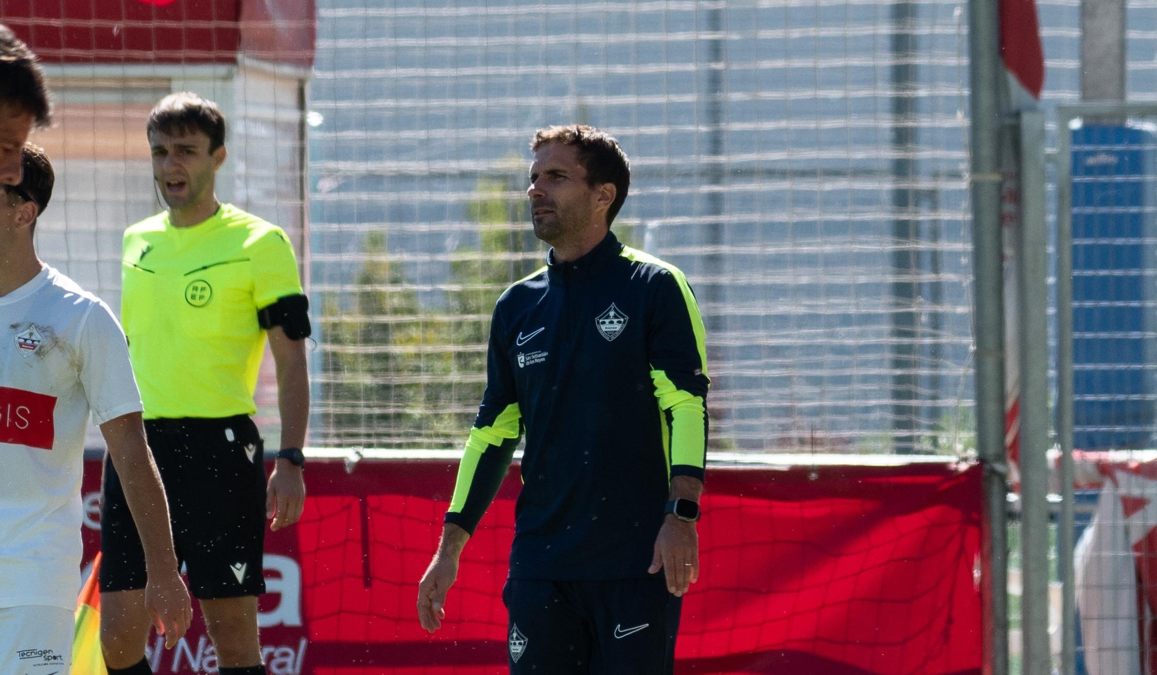 Gonzalo Ónega, entrenador del San Sebastián de los Reyes.