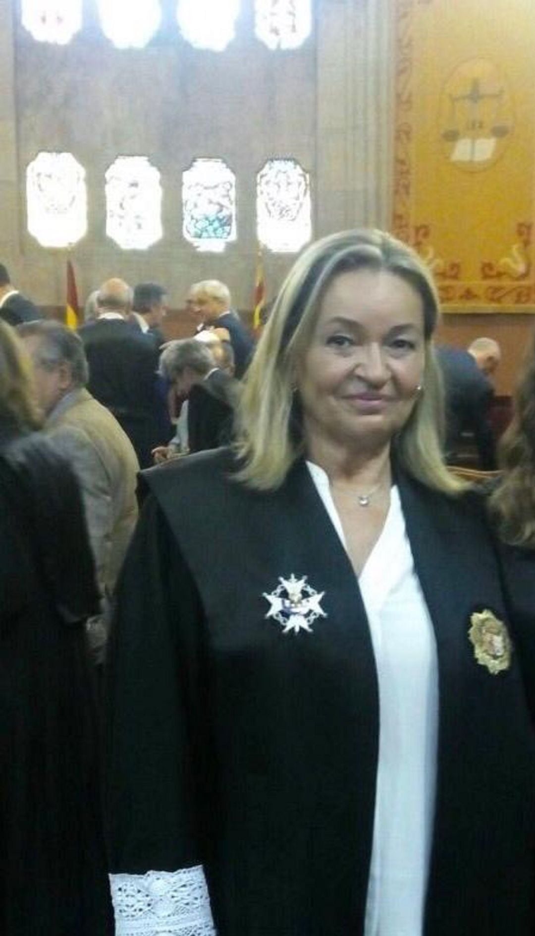 La fiscal jefe de Santa Cruz de Tenerife, Carmen Almendral. 