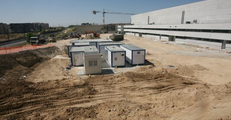 Obras de la Ciudad de la Tele en Tres Cantos