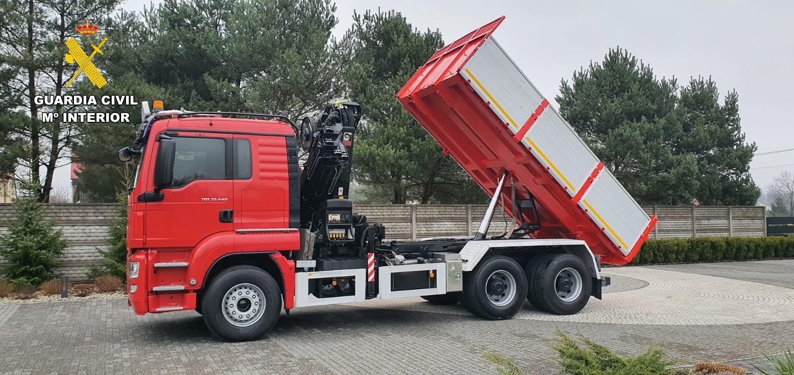 Vehículo protagonista de la estafa en Salamanca/Guardia Civil