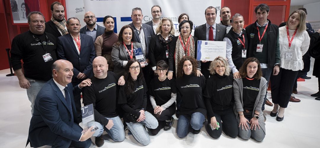 Representantes recogen el premio de la X edición de premios SICTED 2019