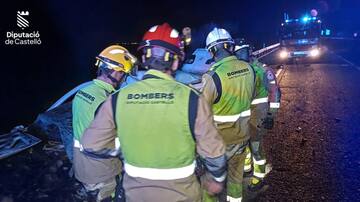 Un fallecido y cinco heridos en un accidente de tráfico en Nules