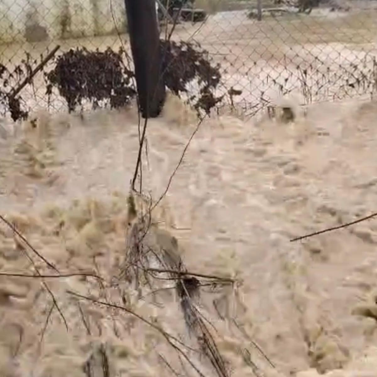 Nueva inundación en Los Puentes de Jaén