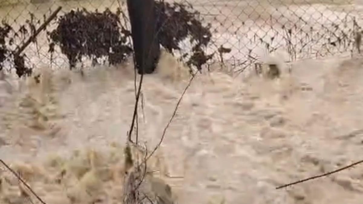 Nueva inundación en Los Puentes de Jaén