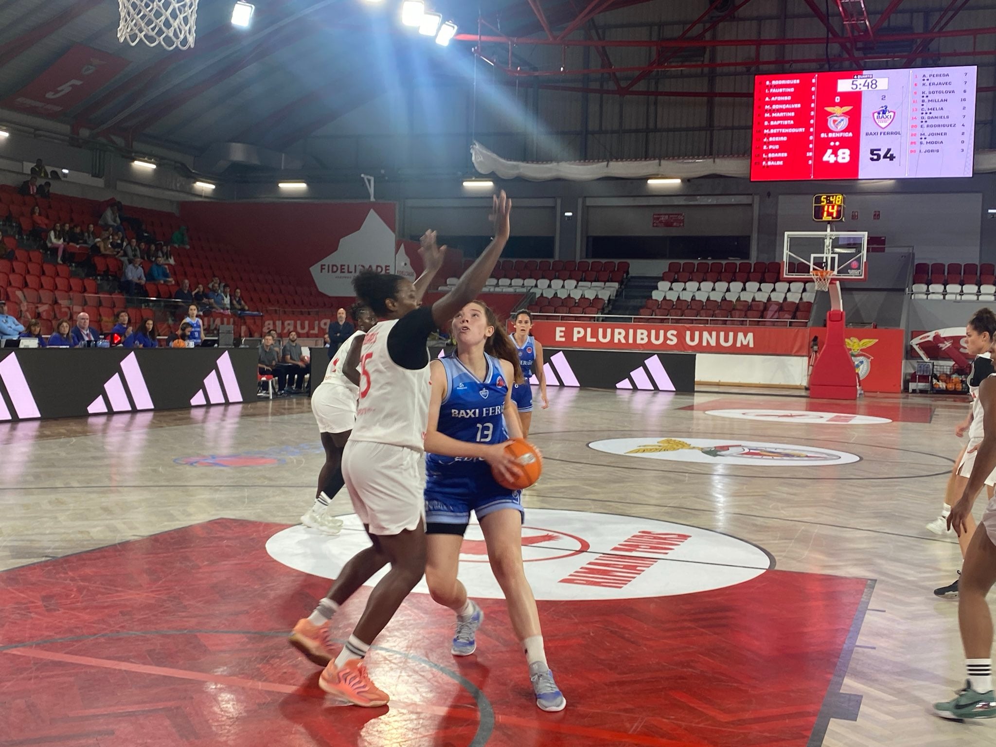 Imagen del partido (foto: Baxi Ferrol)