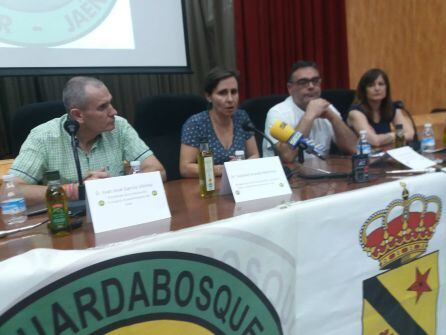 Momento de la intervención de la delegada de Agricultura, Soledad Aranda