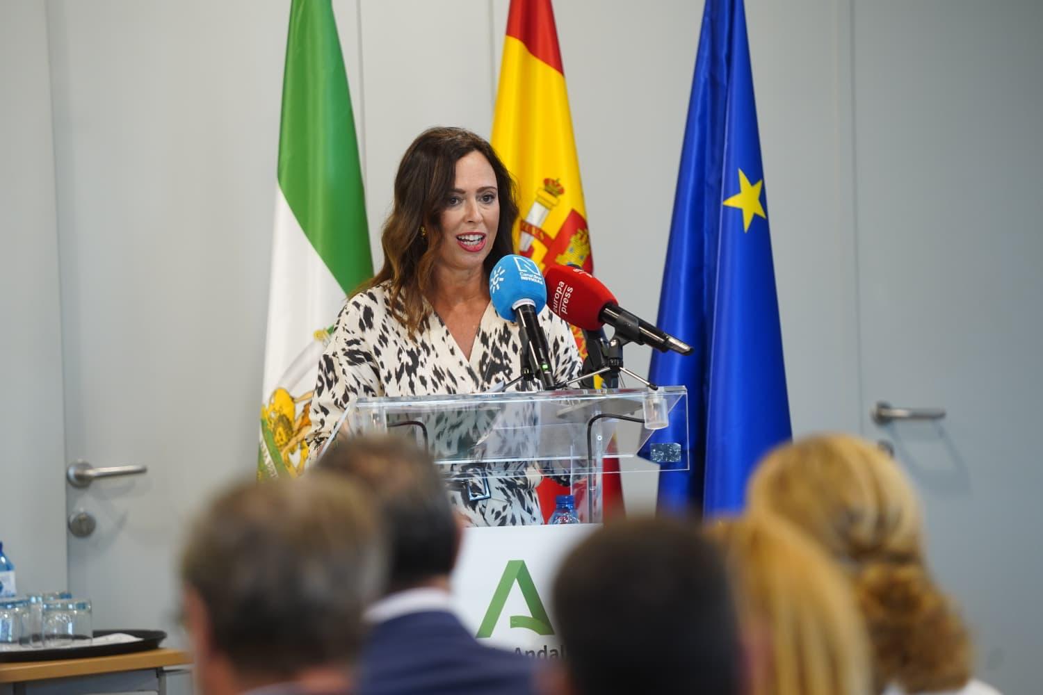 Rocío Ruiz, consejera de Fomento y Vivienda de la Junta de Andalucía