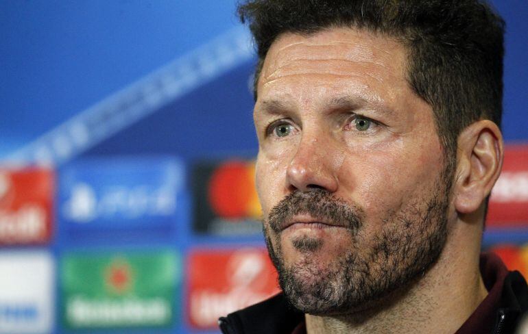 Diego Pablo Simeone compareció ante los medios en la previa del partido frente al PSV Eindhoven.