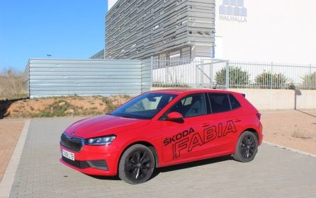 Frontal de Skoda Fabia