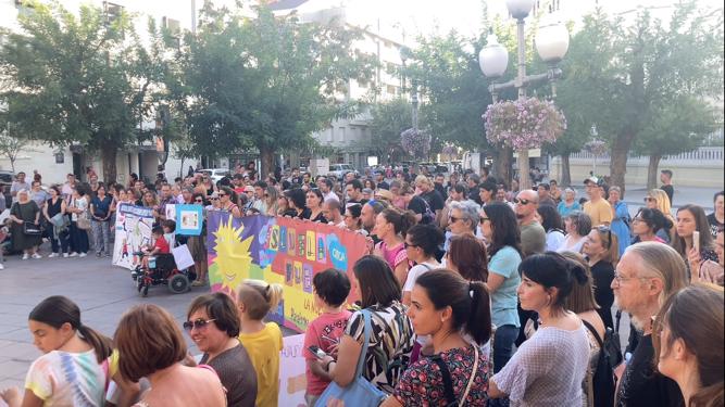 Concentración padres de alumnos con necesidades especiales