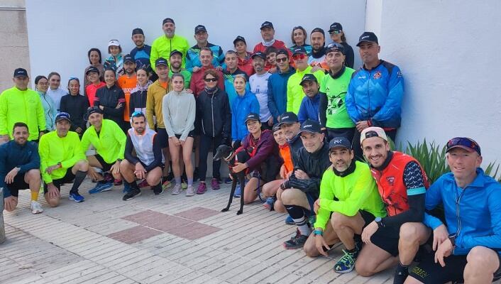 Integrantes del Club Atletismo Sax