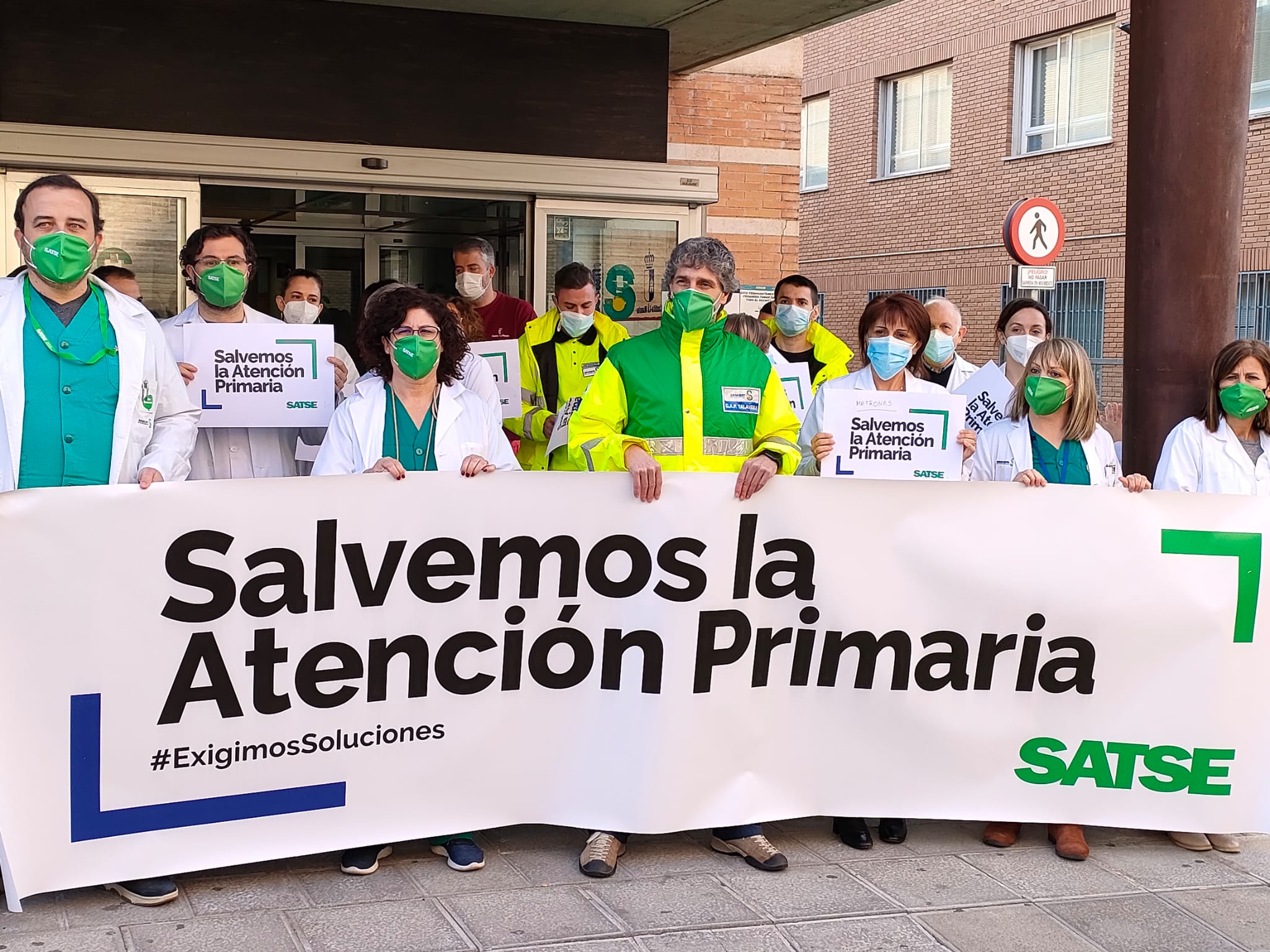 Movilización de Satse en defensa de la Atención Primaria en Toledo