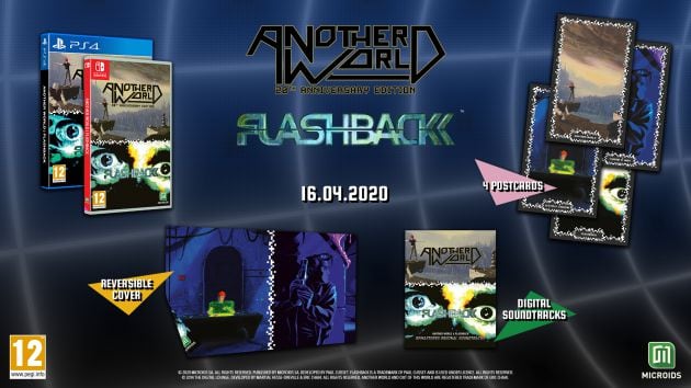 Another World y Flashback, aventuras retro en un pack