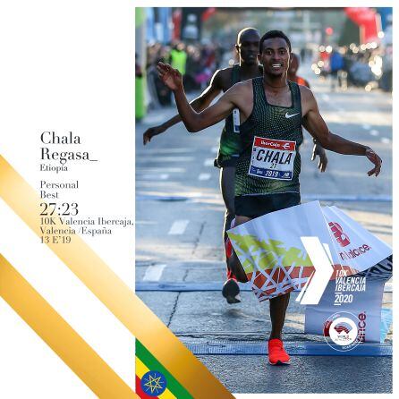 El corredor Chala Regasa Ketema