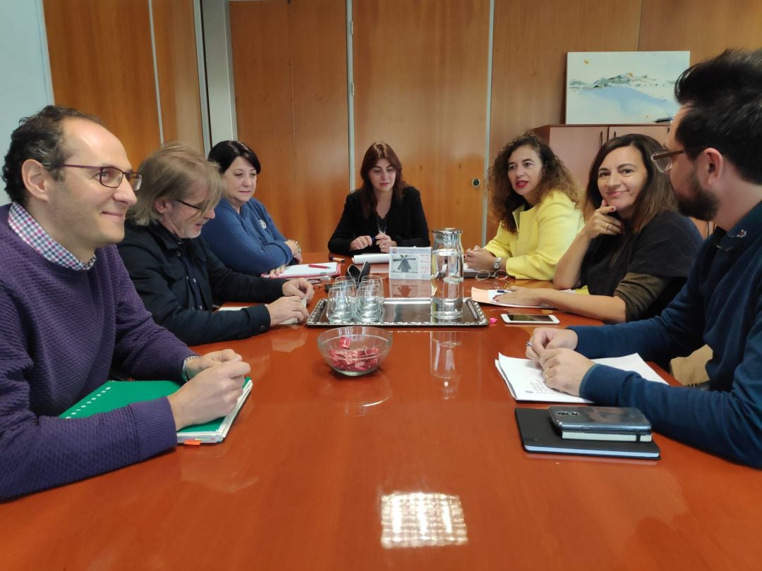 Imagen de la reunión celebrada este lunes