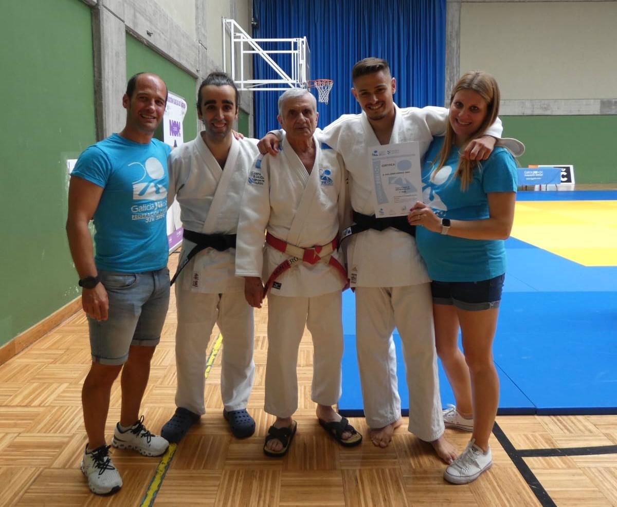 Guillermo Arenas del Marbel cinturón negro de judo