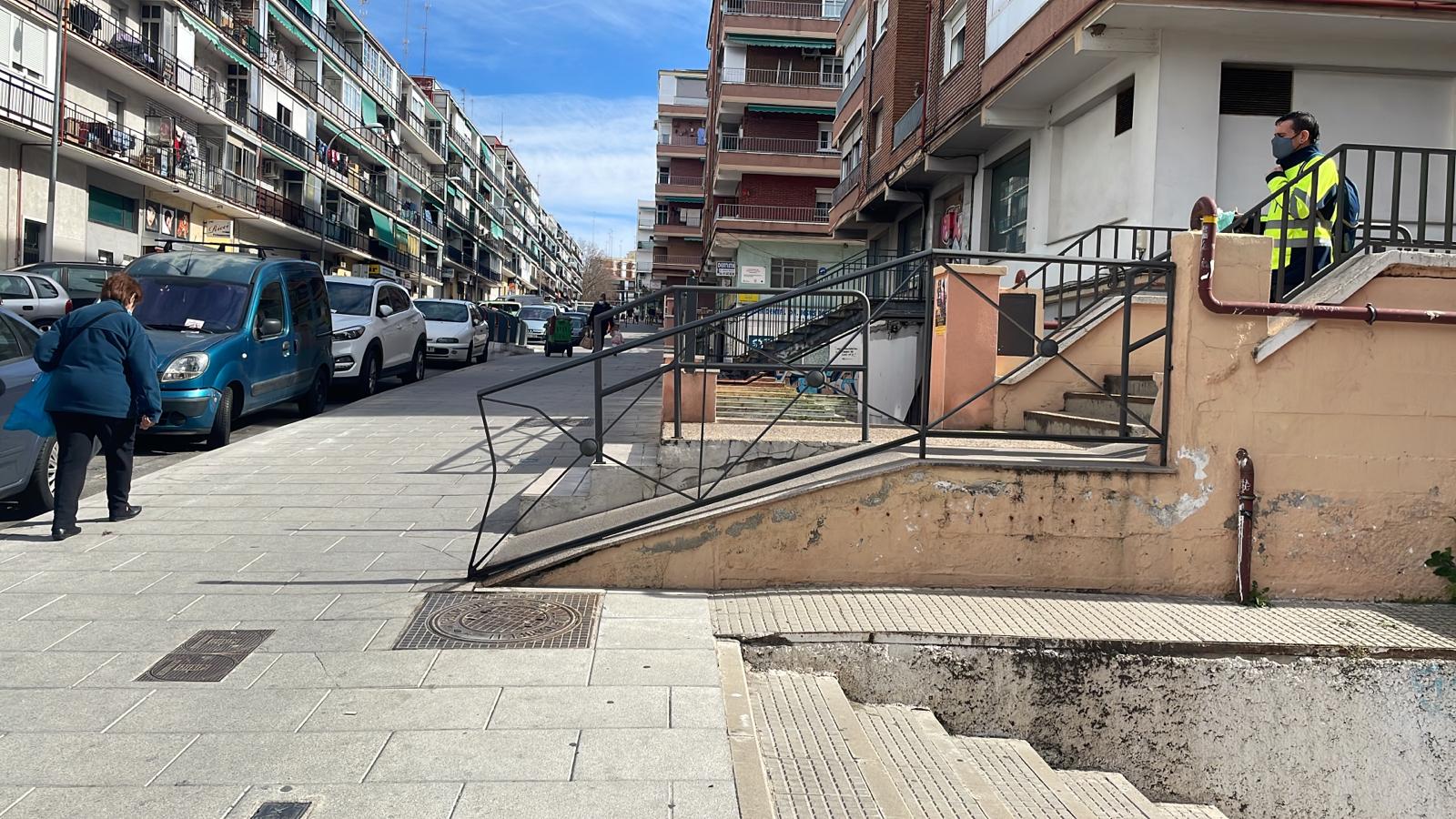 Calle Virgen de Icíar en Alcorcón