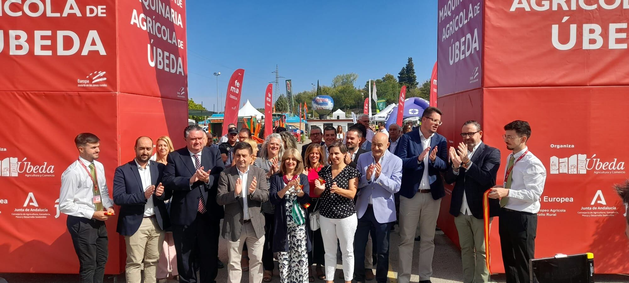 Inauguración de la 42º Feria de Maquinaria Agrícola de Úbeda.