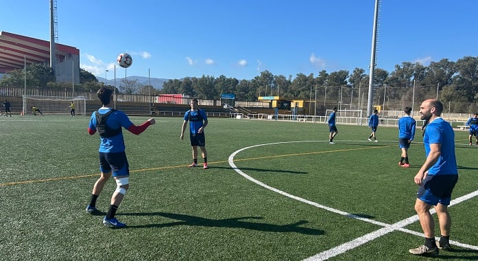 Un entreno del Algeciras