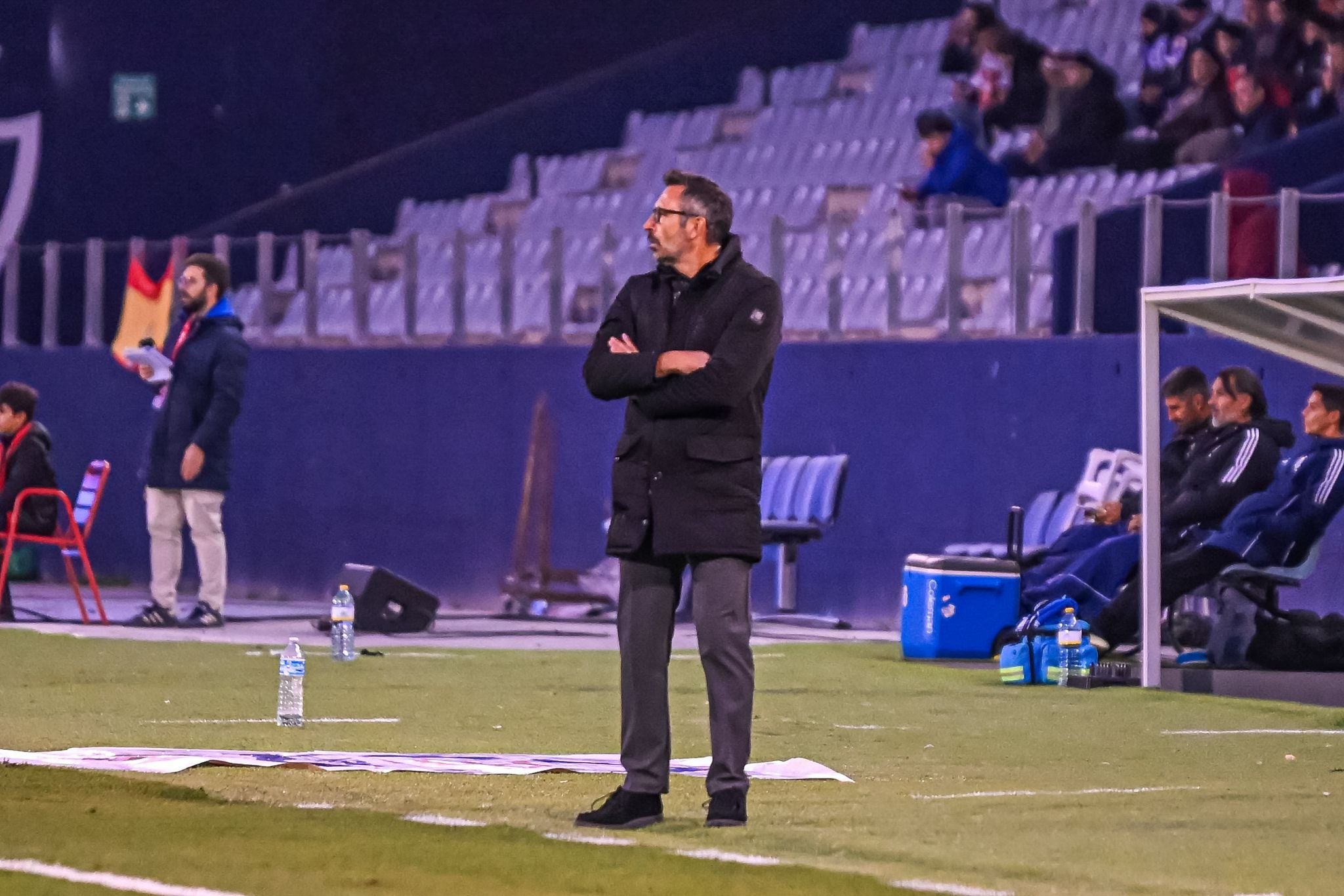 Manolo Herrero, entrenador del Real Jaén.