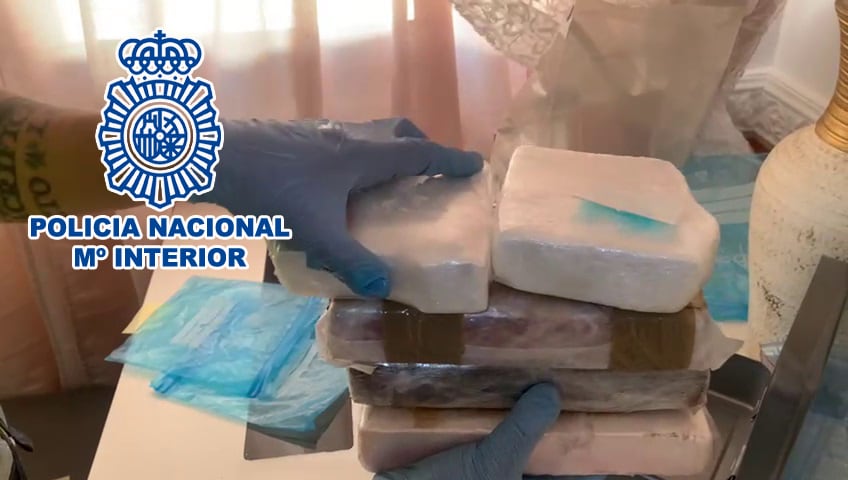 Sustancias intervenidas por la Policía Nacional en Elda