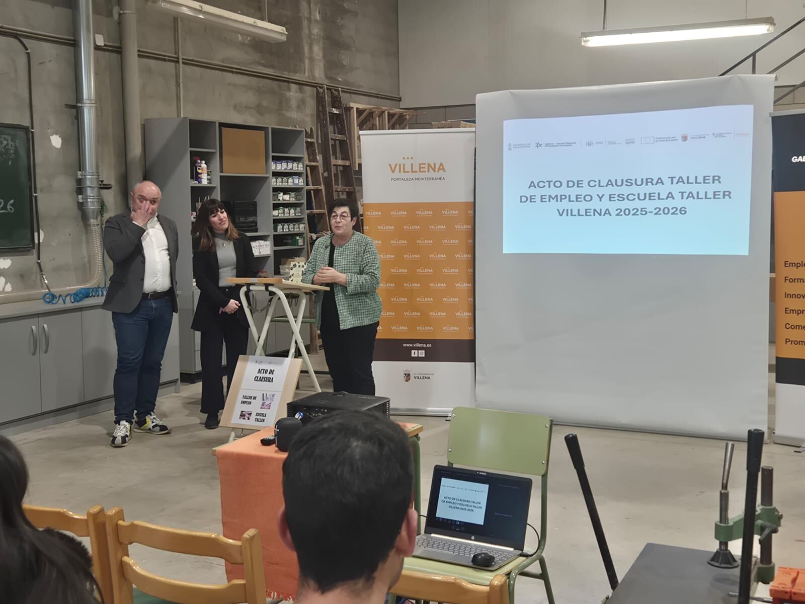 Clausura talleres de empleo